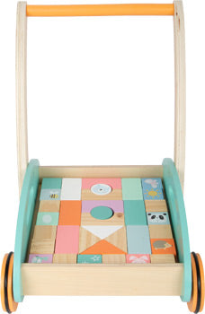 Pastel Wooden Baby Walker