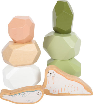 Arctic Montessori Balancing Stones Set – FSC® Certified