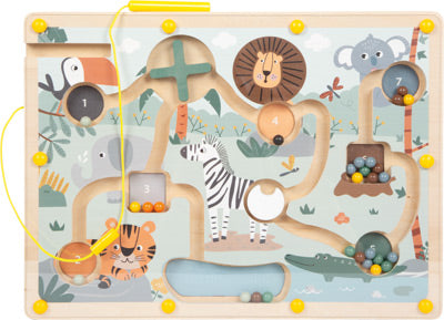 Safari Magnetic Wooden Maze – FSC® Certified