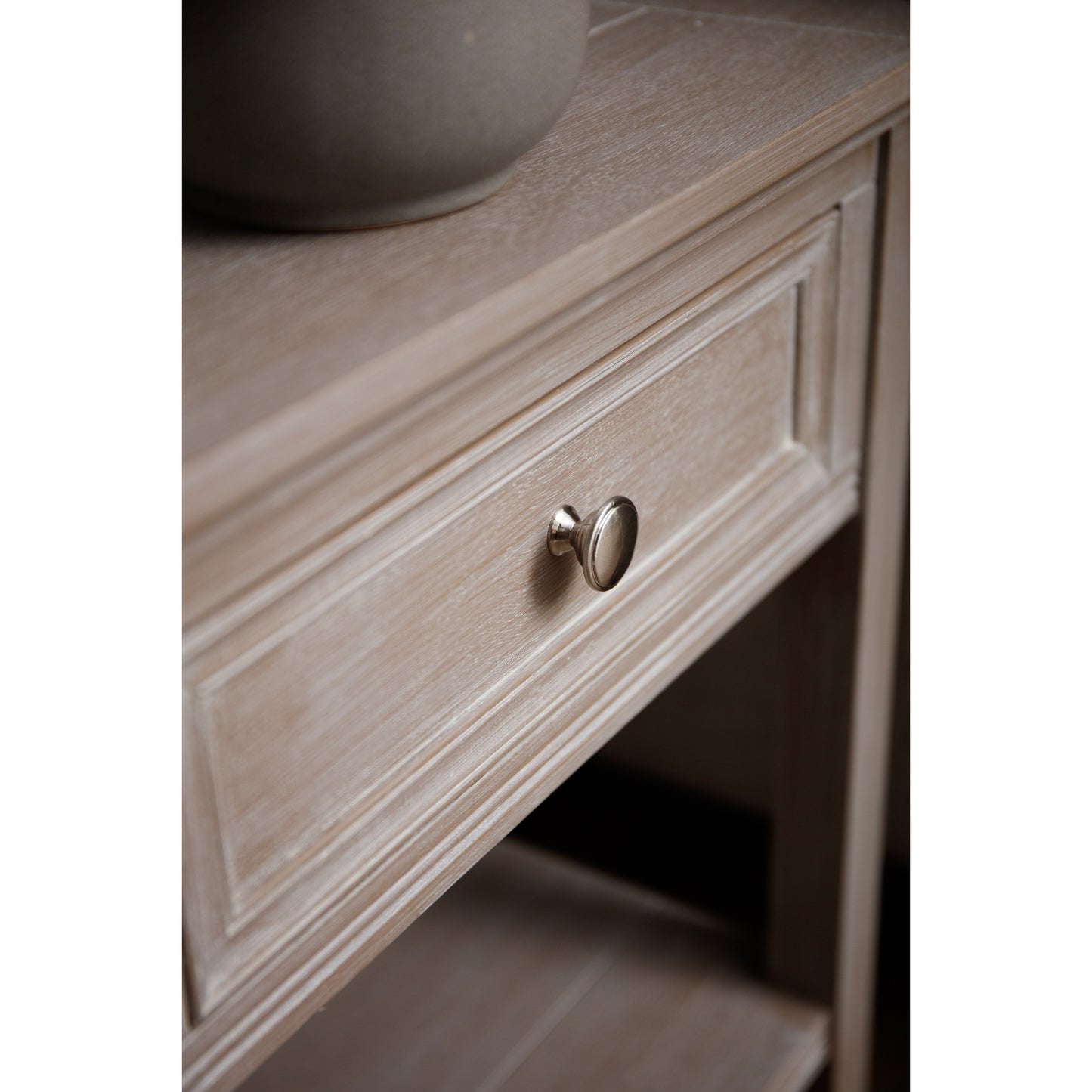 The Serene Collection One Drawer Side Table