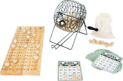 Wooden Bingo Set - Heirloom Hall