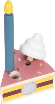 Wooden Birthday Cake Play Set – “Tasty” Collection - Heirloom Hall