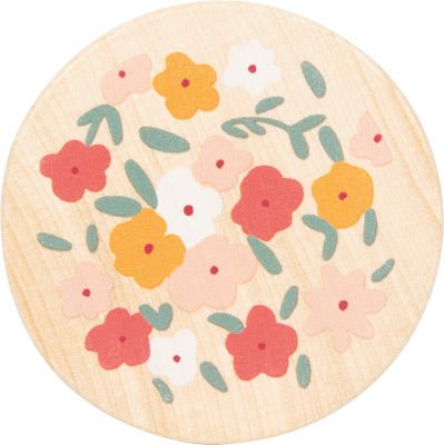 Wooden Rainmaker Rattle – Butterflies & Flowers - Heirloom Hall