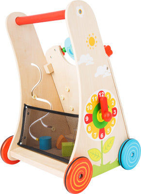 Interactive Wooden Baby Walker – Multi-Activity Explorer