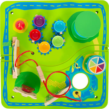 Theme Park Wooden Activity & Play Table – 3-in-1 Motor Skills Adventure