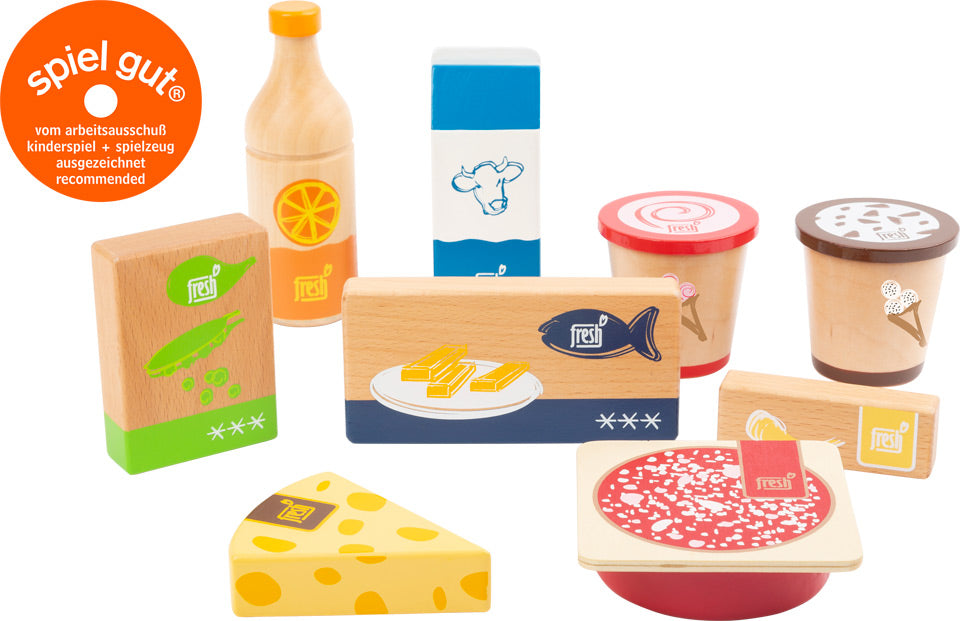 Wooden Frozen Food Set