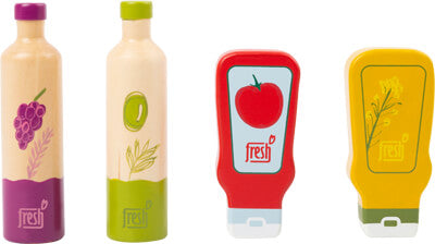 Wooden Sauce & Oil Set – “Fresh” Collection