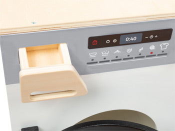 Modular Wooden Play Kitchen – Black & White Design