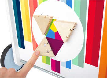 Wooden Baby Walker – Colour Learning Edition