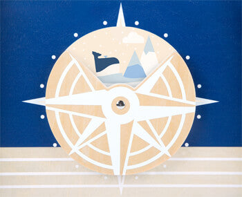 Whale Wooden Baby Walker