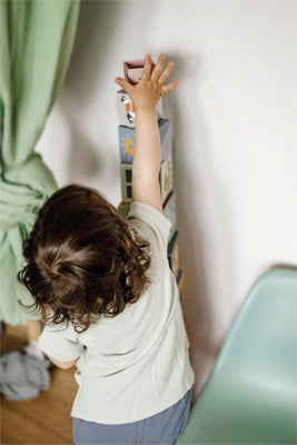 Safari Nesting & Stacking Cubes – Numbers, Animals & Sizes Learning Toy