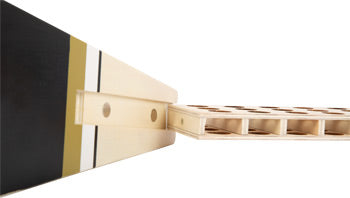 Gold Edition Wooden Strategy Game – Modern Connect-Style Family Game