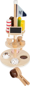 Wooden Ice Cream Stand