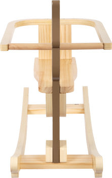 Chico Wooden Rocking Horse – Modern Natural