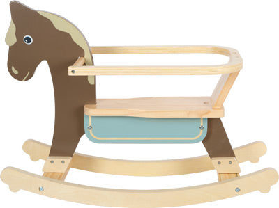 Chico Wooden Rocking Horse – Modern Natural