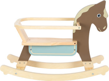 Chico Wooden Rocking Horse – Modern Natural