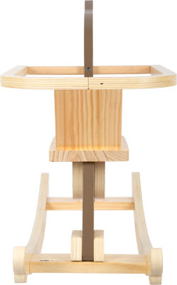 Chico Wooden Rocking Horse – Modern Natural