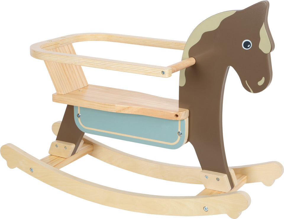 Chico Wooden Rocking Horse – Modern Natural
