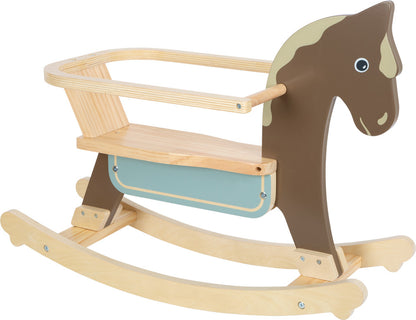 Chico Wooden Rocking Horse – Modern Natural