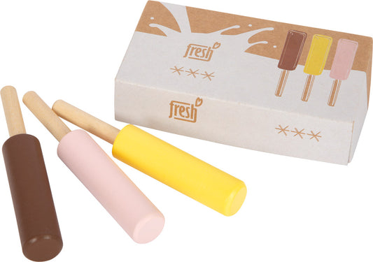 Wooden Ice Cream Lollies – “Fresh” Collection
