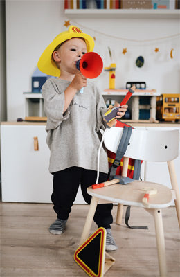 Wooden Fire Brigade Backpack