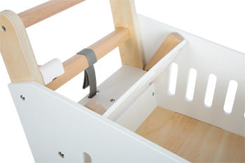 Wooden Toy Shopping Trolley