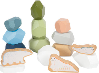 Arctic Montessori Balancing Stones Set – FSC® Certified