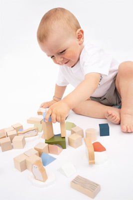 Arctic Wooden Building Block Set – FSC® Certified