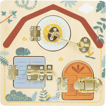 Safari Wooden Latch & Discovery Board
