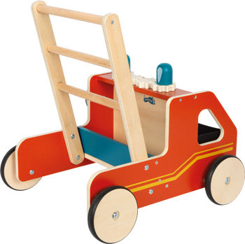 Wooden Fire Brigade Baby Walker
