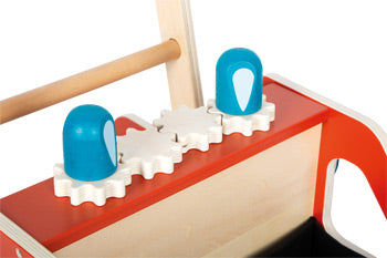 Wooden Fire Brigade Baby Walker