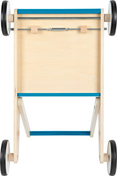 Robust Wooden Baby Walker Blue, Red or Grey
