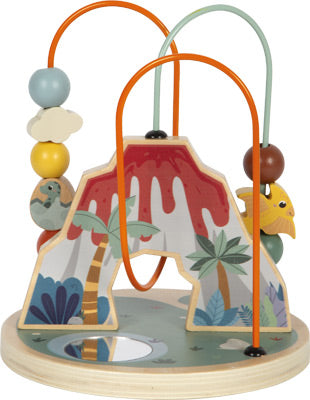 Dino Wooden Bead Maze