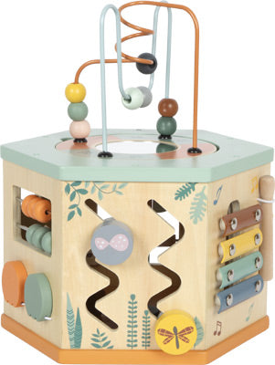 Safari Wooden Activity Cube – 7-in-1 Learning Toy