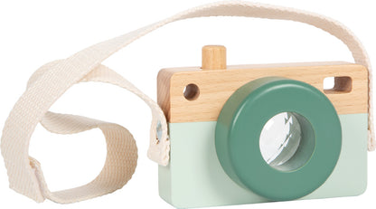 Wooden Toy Camera with Kaleidoscope Lens – FSC® Certified