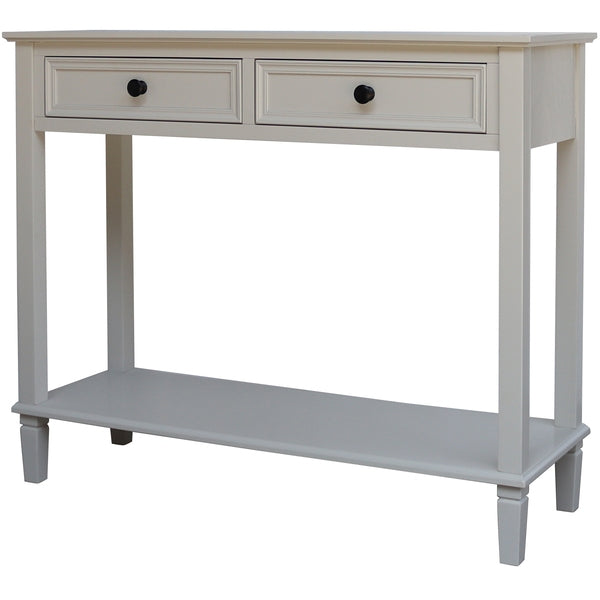 Belmont Rattan Collection 2 Drawer Console