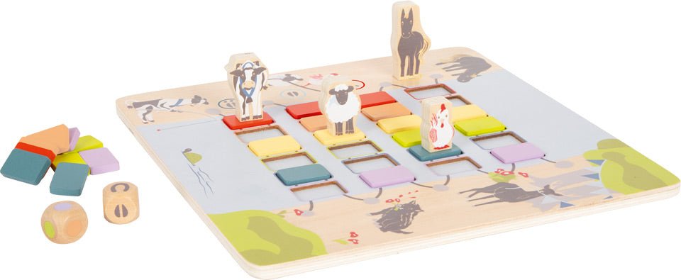 4 Friends Bridge - Building Animal Game – Wooden Cooperative Board Game - Heirloom Hall