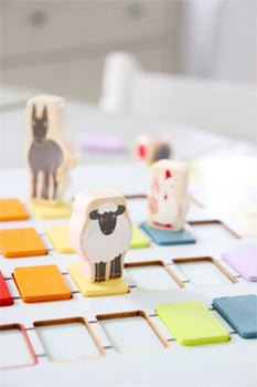 4 Friends Bridge - Building Animal Game – Wooden Cooperative Board Game - Heirloom Hall