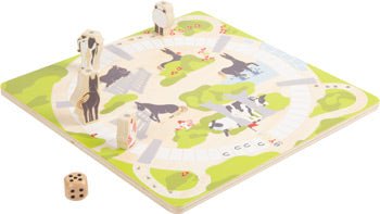 4 Friends Wooden Games Collection – 4 - in - 1 Farm Animal Board Games - Heirloom Hall