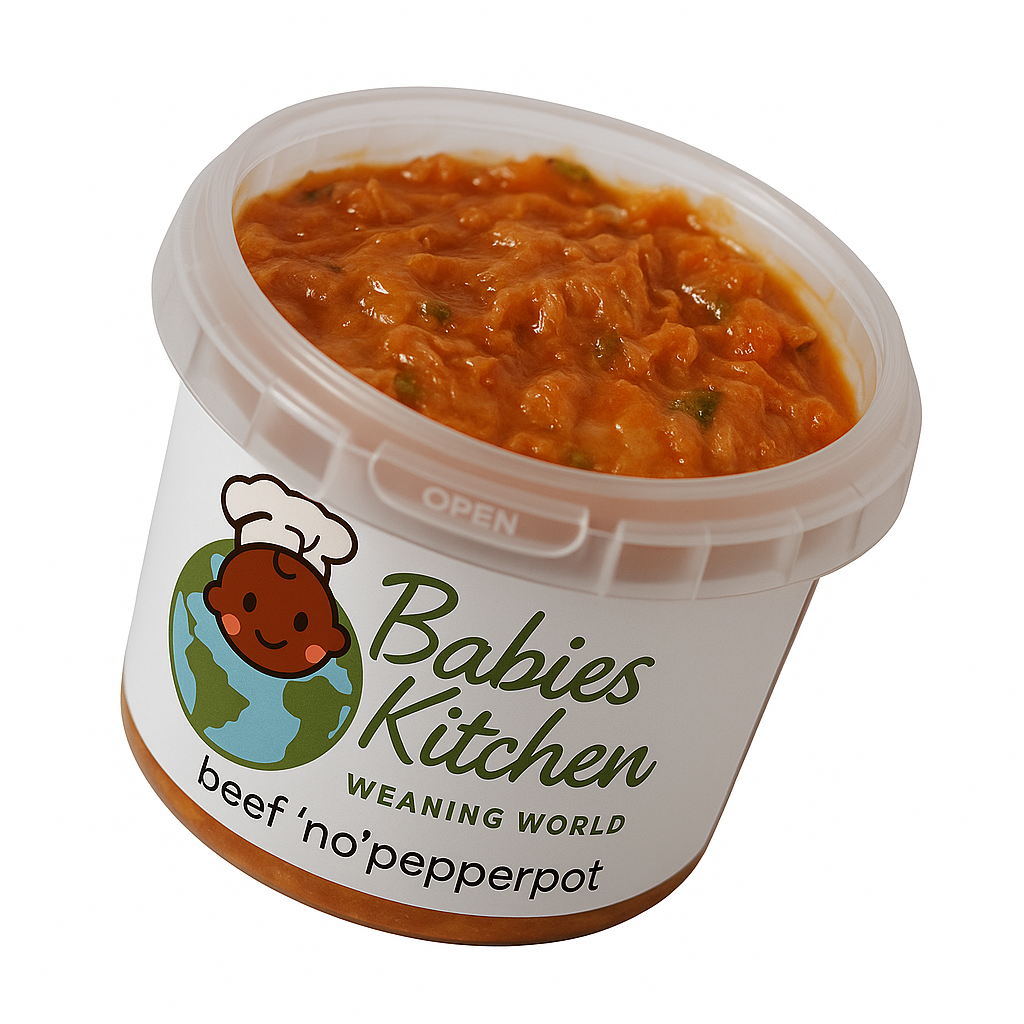 Stage 3 Fresh Beef “No Pepper Pot” – 200g (Chilled, 10+ Months)