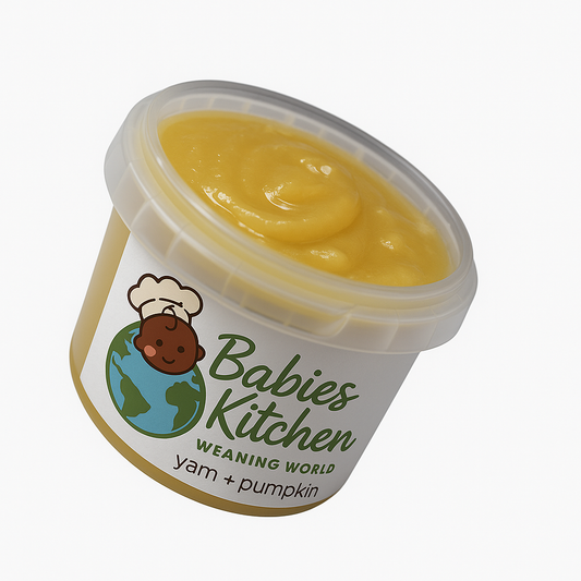 Mixed Yam & Pumpkin Baby Purée – 120g (Fresh Chilled, Stage 1)