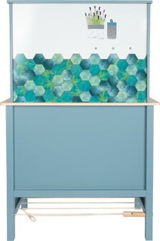 Blue Wooden Play Kitchen Tasty - Heirloom Hall