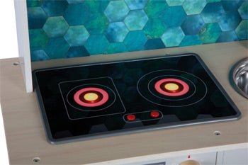 Grey Wooden Play Kitchen Tasty - Heirloom Hall