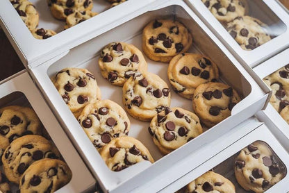 Artisan Red Velvet Cookies , Milk Chocolate Chip Cookies, White Chocolate Chunk Cookies