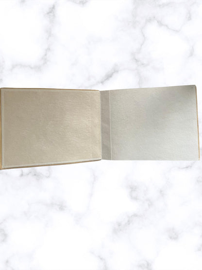 Handmade Recycled Fabric Album Scrapbook Thick Pages High Quality