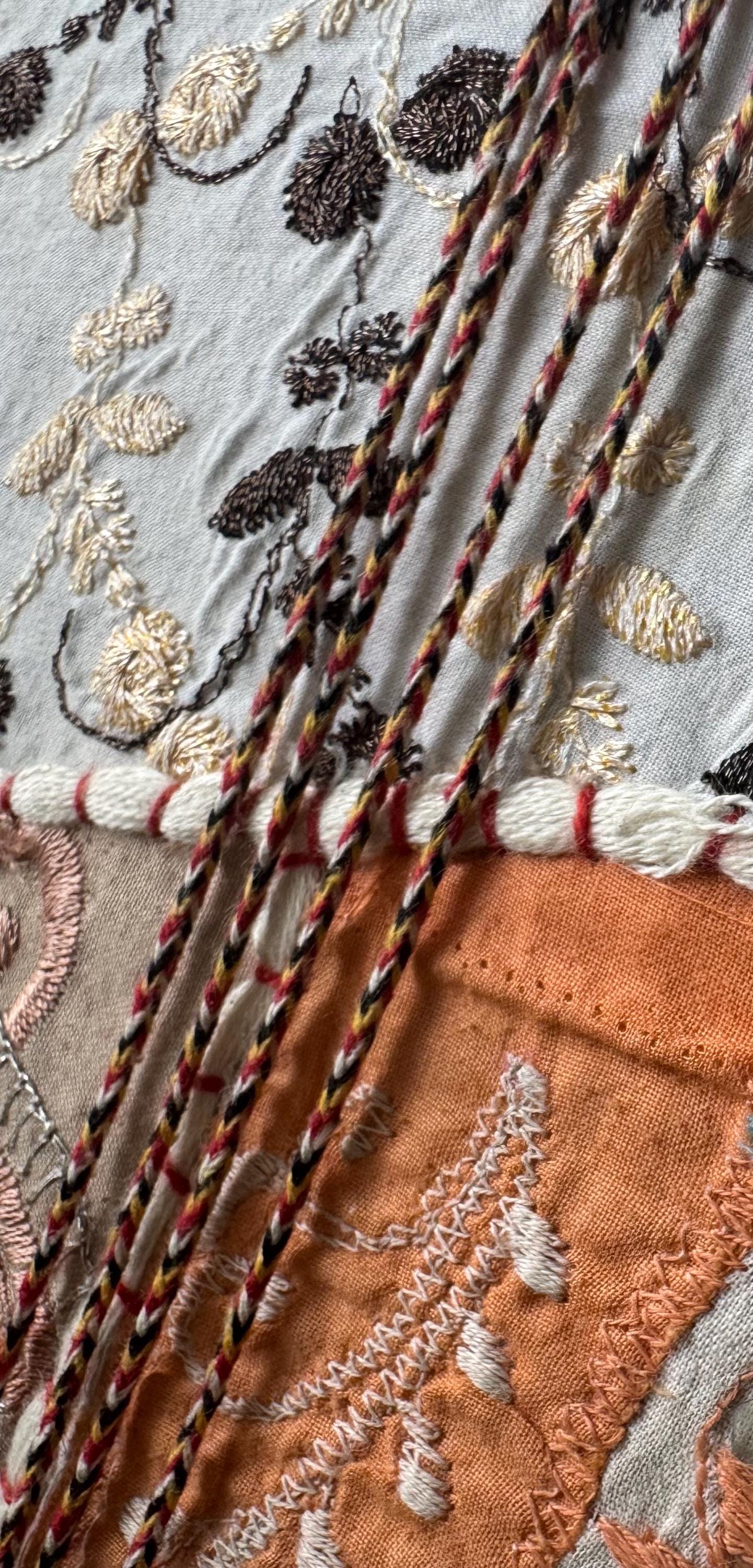 Handmade Recycled Fabric Album Scrapbook Thick Pages High Quality