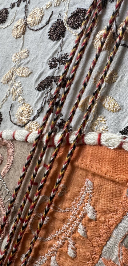 Handmade Recycled Fabric Album Scrapbook Thick Pages High Quality