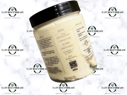 Natures Embrace Organic Whipped Unrefined Shea Butter and Extra Virgin Coconut Oil