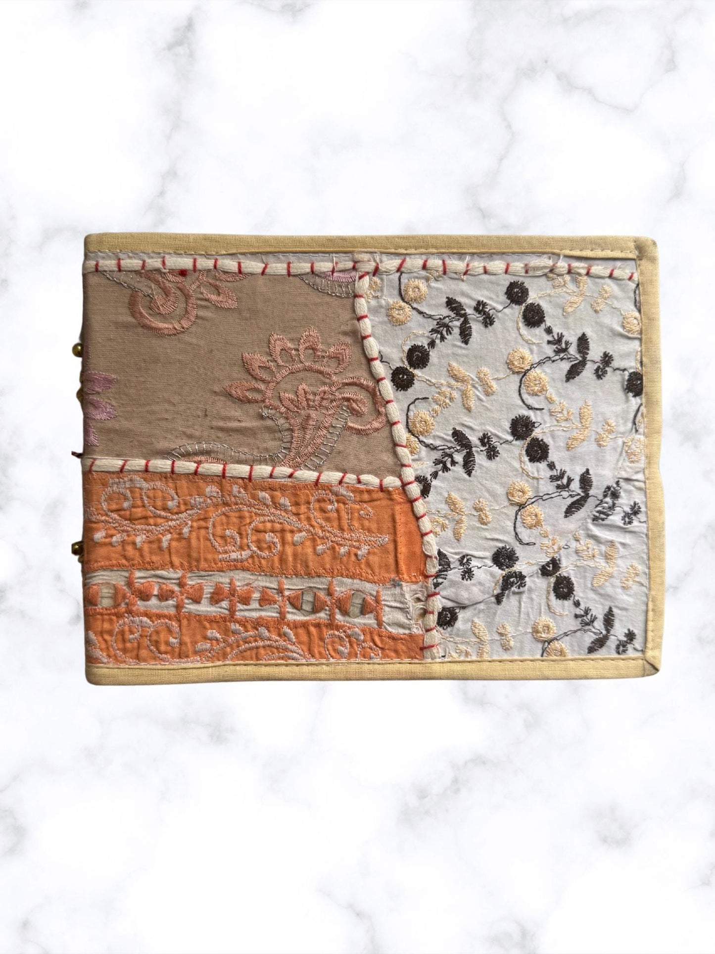 Handmade Recycled Fabric Album Scrapbook Thick Pages High Quality