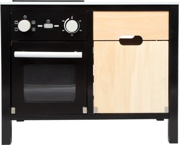 Modular Wooden Play Kitchen – Large Industrial Style - Heirloom Hall